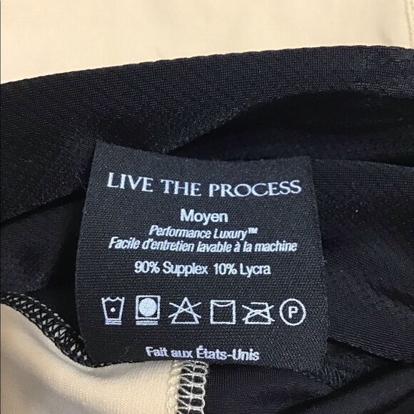 Live The Process Moyen Geometric Cropped Performance Luxury High Waist Legging - Picture 6 of 7